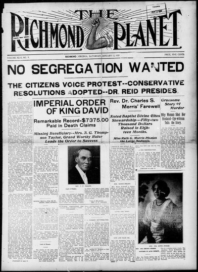 Richmond Planet, Jan 12, 1929