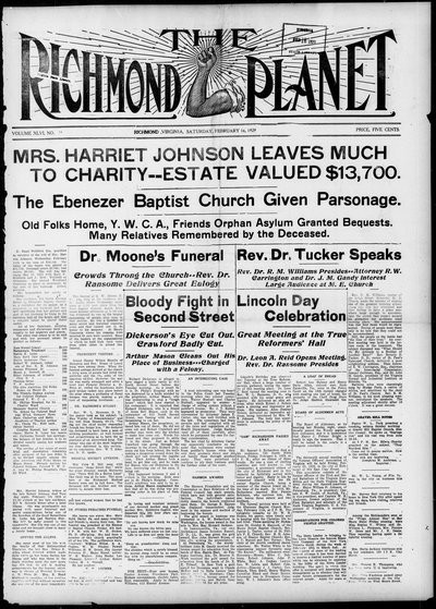 Richmond Planet, Feb 16, 1929