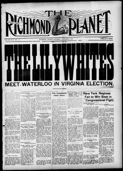 Richmond Planet, Nov 9, 1929