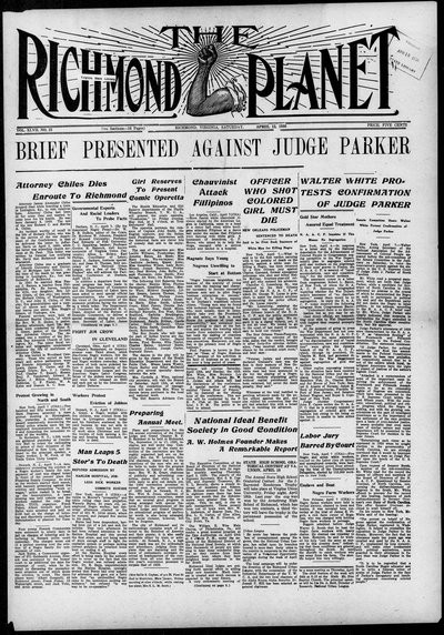 Richmond Planet, Apr 12, 1930