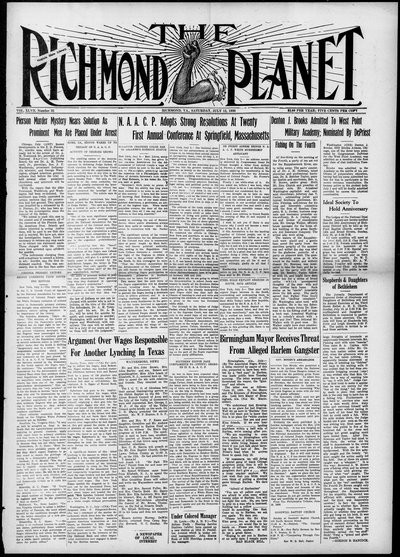 Richmond Planet, Jul 12, 1930