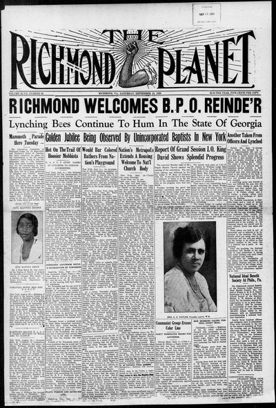Richmond Planet, Sep 13, 1930