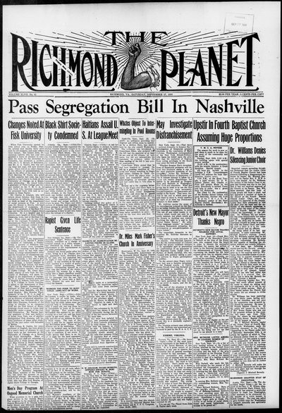 Richmond Planet, Sep 27, 1930