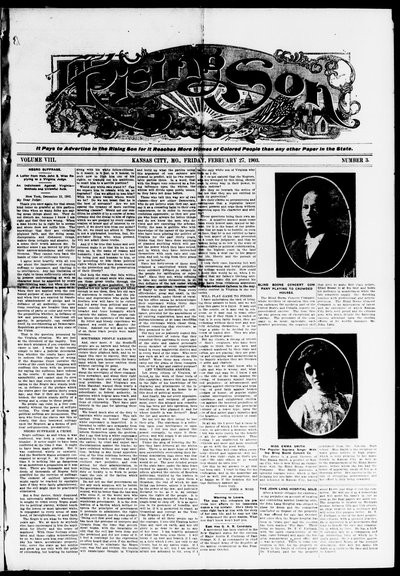 The Rising Son, Feb 27, 1903