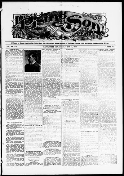 The Rising Son, May 15, 1903