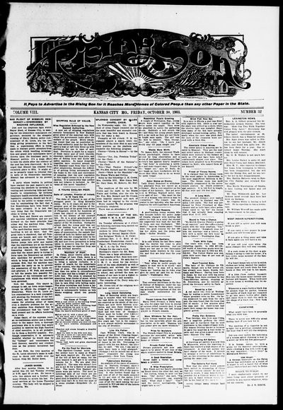 The Rising Son, Oct 30, 1903