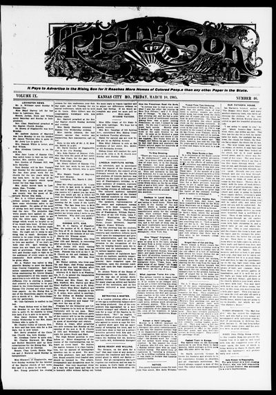 The Rising Son, Mar 10, 1905