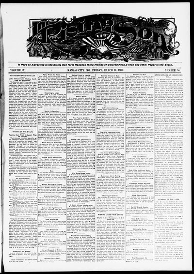 The Rising Son, Mar 31, 1905