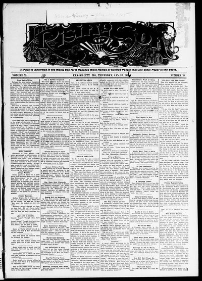 The Rising Son, Jan 18, 1906