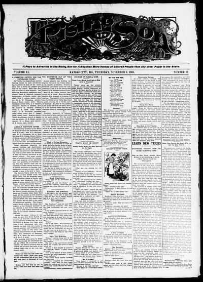 The Rising Son, Nov 8, 1906