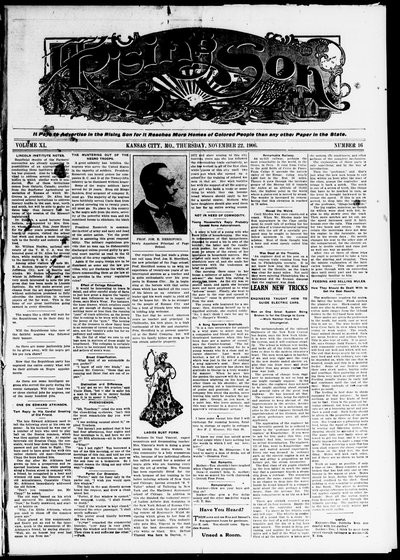 The Rising Son, Nov 22, 1906
