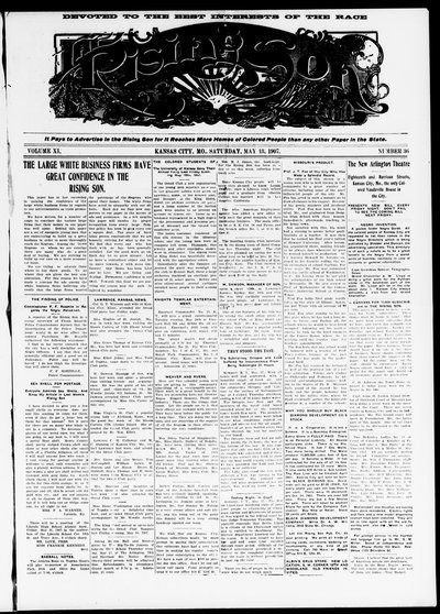 The Rising Son, May 18, 1907
