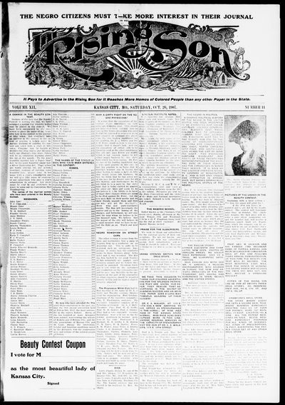 The Rising Son, Oct 26, 1907