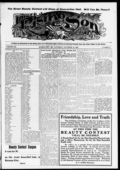 The Rising Son, Nov 16, 1907