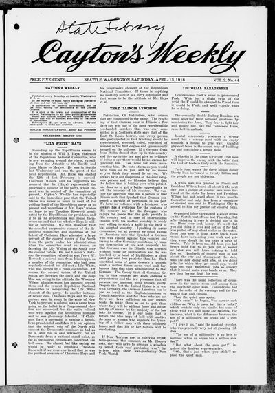 Cayton's Weekly, Apr 13, 1918