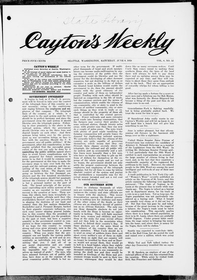 Cayton's Weekly, Jun 8, 1918