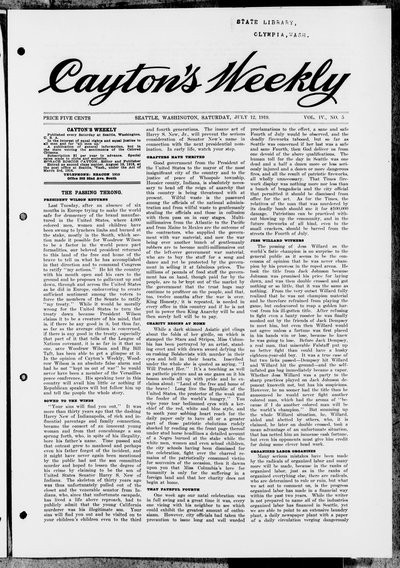 Cayton's Weekly, Jul 12, 1919