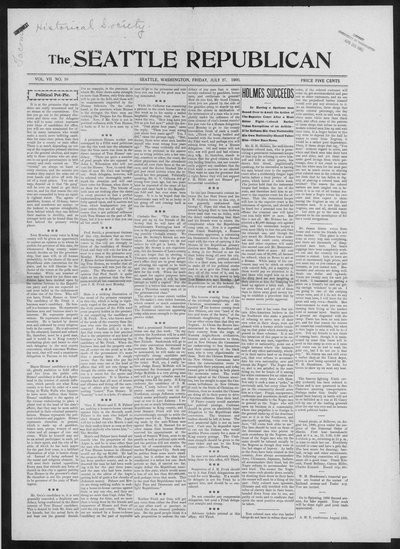 Seattle Republican, Jul 27, 1900