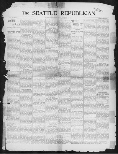 Seattle Republican, Nov 30, 1900
