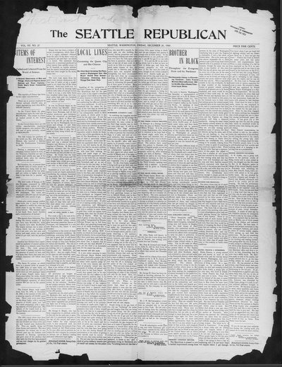 Seattle Republican, Dec 21, 1900
