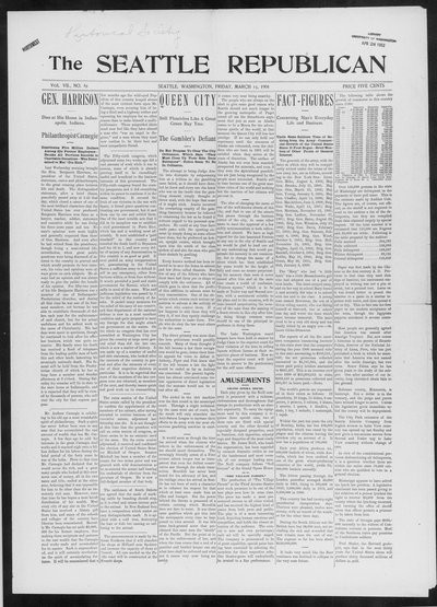 Seattle Republican, Mar 15, 1901