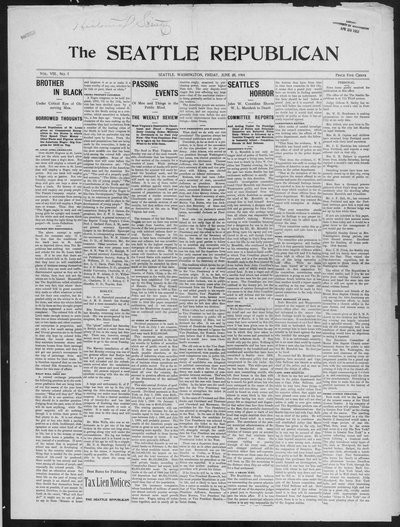 Seattle Republican, Jun 28, 1901