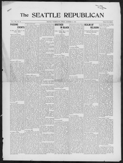 Seattle Republican, Oct 11, 1901