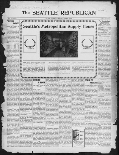 Seattle Republican, Nov 29, 1901