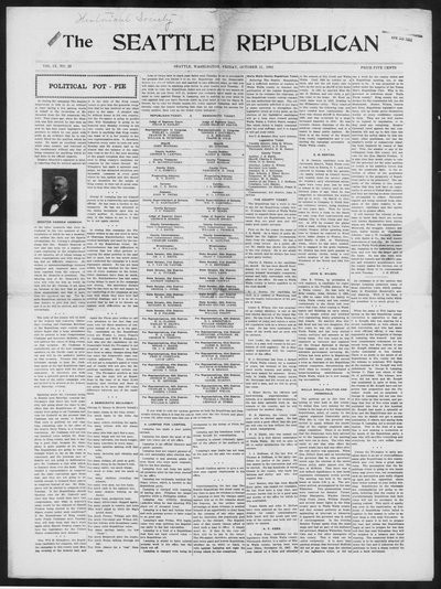 Seattle Republican, Oct 31, 1902