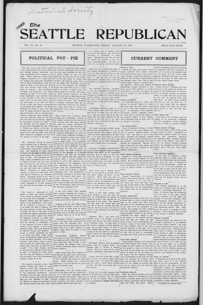 Seattle Republican, Jan 23, 1903