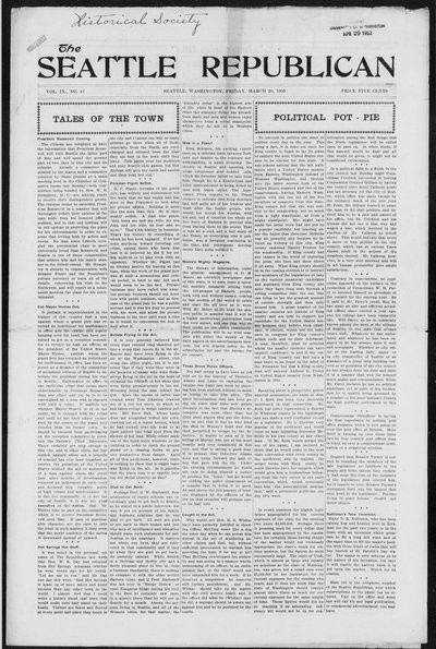 Seattle Republican, Mar 20, 1903