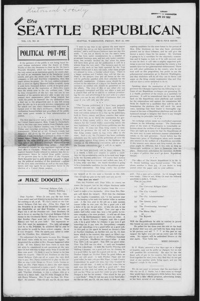 Seattle Republican, May 15, 1903