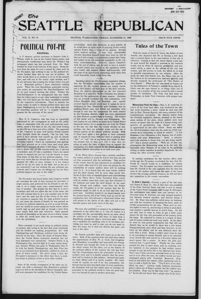 Seattle Republican, Nov 27, 1903
