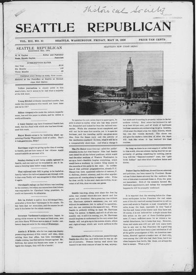 Seattle Republican, May 18, 1906