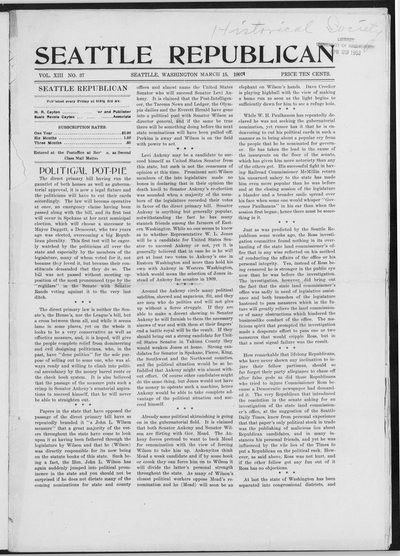 Seattle Republican, Mar 15, 1907
