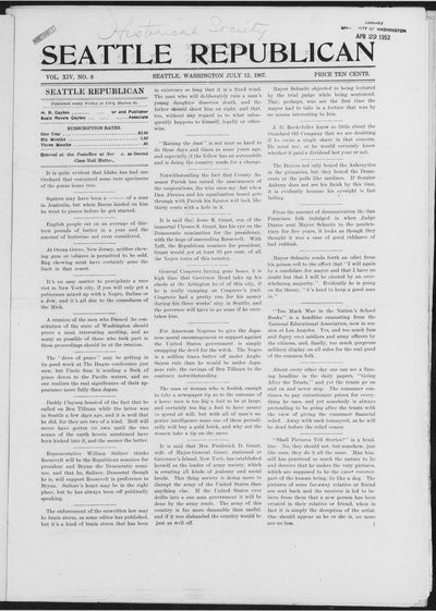 Seattle Republican, Jul 12, 1907
