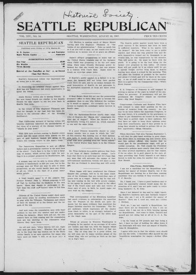 Seattle Republican, Aug 30, 1907