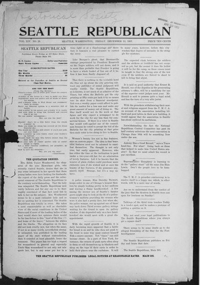 Seattle Republican, Dec 13, 1907