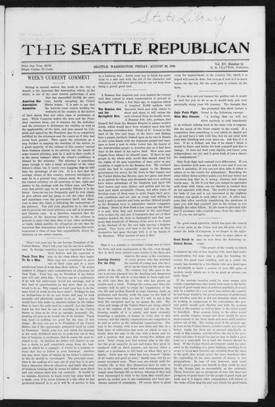 Seattle Republican, Aug 28, 1908