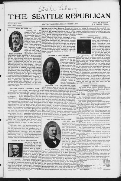 Seattle Republican, Oct 9, 1908