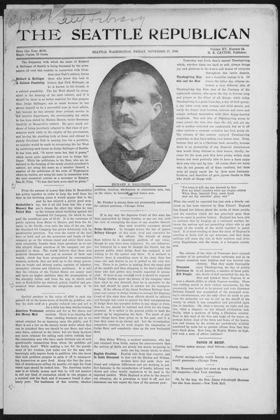 Seattle Republican, Nov 27, 1908
