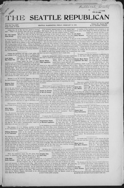 Seattle Republican, Feb 12, 1909
