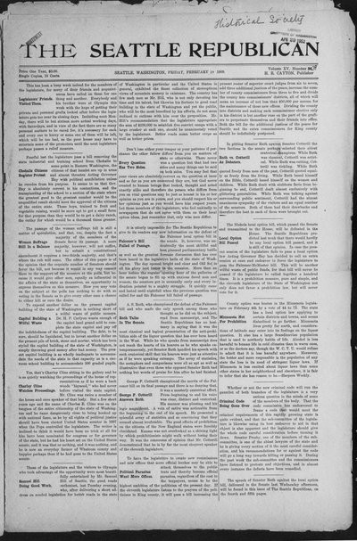 Seattle Republican, Feb 19, 1909