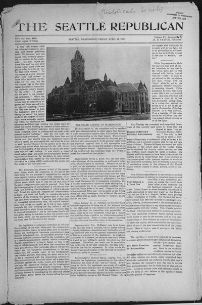 Seattle Republican, Apr 16, 1909
