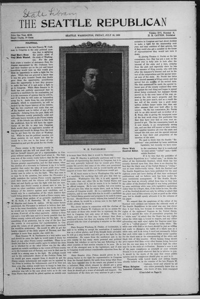 Seattle Republican, Jul 16, 1909