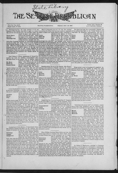 Seattle Republican, Nov 26, 1909