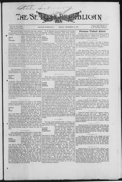 Seattle Republican, Dec 31, 1909