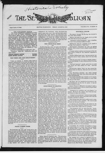 Seattle Republican, Aug 26, 1910