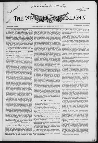 Seattle Republican, Sep 16, 1910