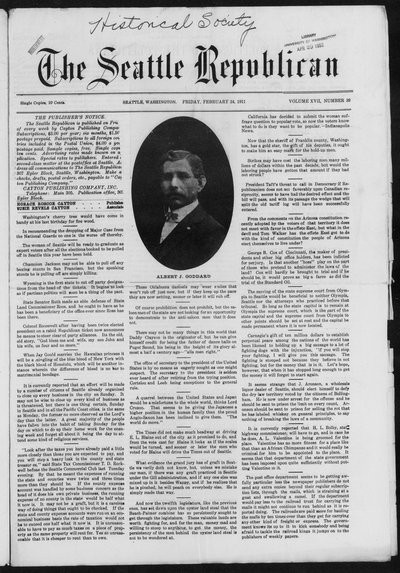 Seattle Republican, Feb 24, 1911